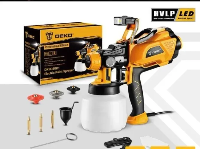 Compressor de pintura com Luz LED 