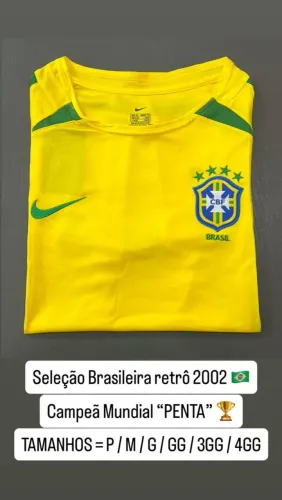 Camisa Brasil 2002