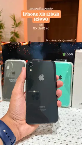 iPhone XR + Garantia + Brindes