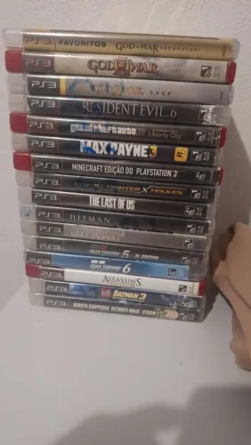 Lote de jogos de ps3