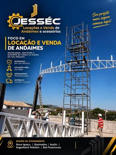 Locação de Andaimes e Acessórios - Entrega Rápida