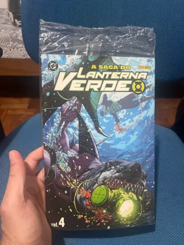 A Saga do Lanterna Verde Volume 04 - LACRADO