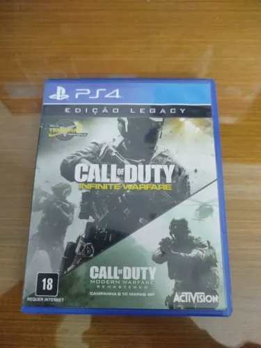 Mídia física jogo call of duty infinite warfare Ps4