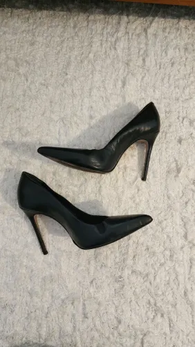 Scarpin Preto Schutz 36 Salto Alto 