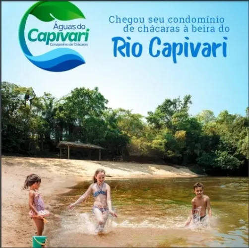 Vende-se lote no condomínio Águas do Capivari.