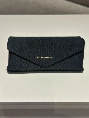 óculos de sol Dolce e Gabbana DG4404 preto com estojo - original