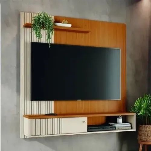 Painel Suspenso Aurora - Cinamomo F/off White Brilho