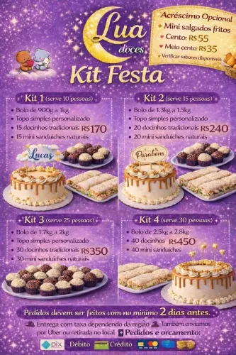 Kit Festa personalizado