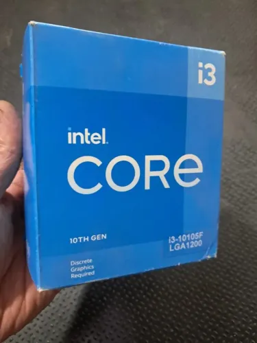Processador Intel Core i3 10105F LGA1200 4/8 Lacrado