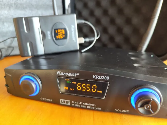 Microfone sem fio Karsect