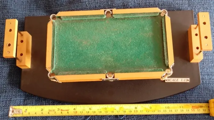 Miniatura Troféu Mesa Sinuca Bilhar Casarotto Escala 1:12