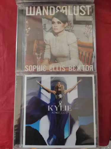 CDs Kylie Minogue e Sophie Ellis Bextor