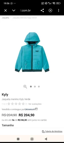 Jacketa infantil kyly