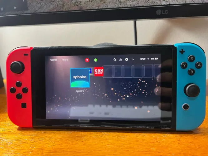 Nintendo Switch V1, Desbloqueado com 128GB