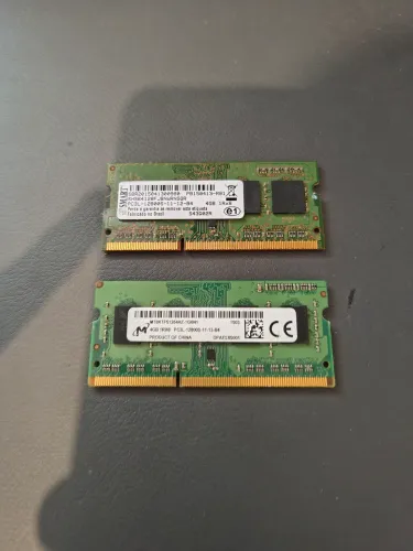 Memória Ram DDR3 8gb (2x4gb) Notebook