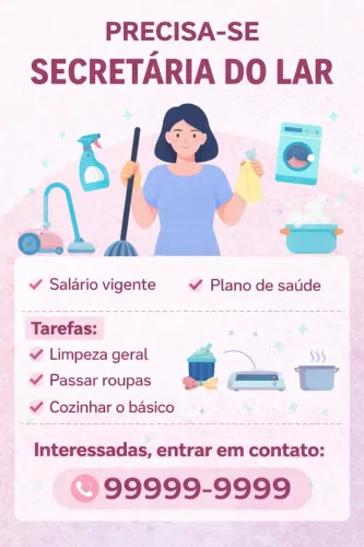 Secretaria do lar 
