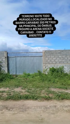 Terreno 10x70