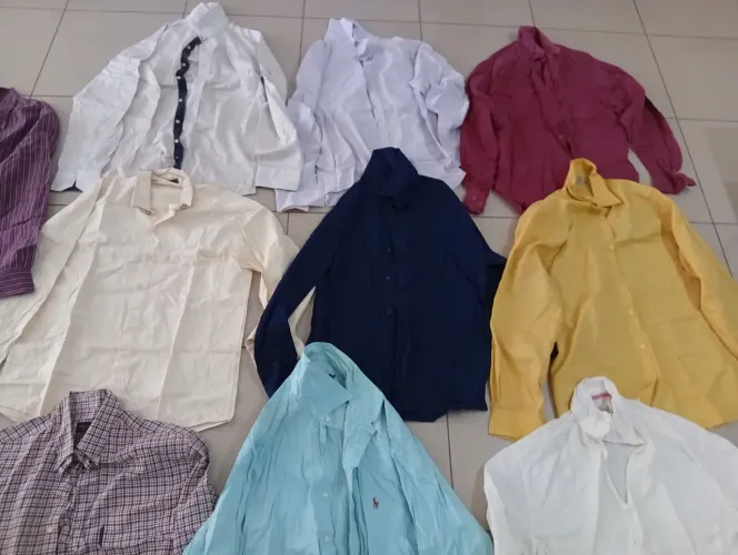 Lote de camisa social masculino 30 peças
