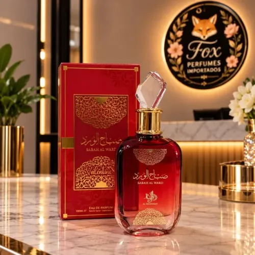 Perfume árabe feminino Sabah Al Ward Valentine original 