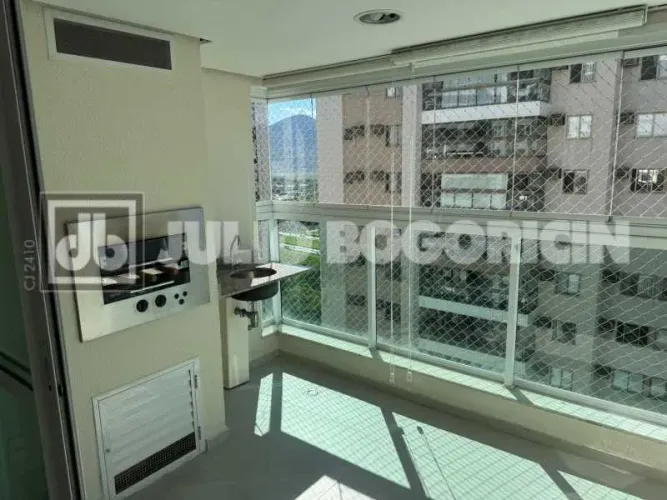 Apartamento Recreio 3 Suítes Varanda Gourmet 2 Vagas Segurança24hs Lazer