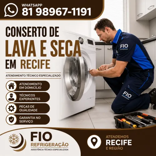 Conserto de Lava e Seca em Recife