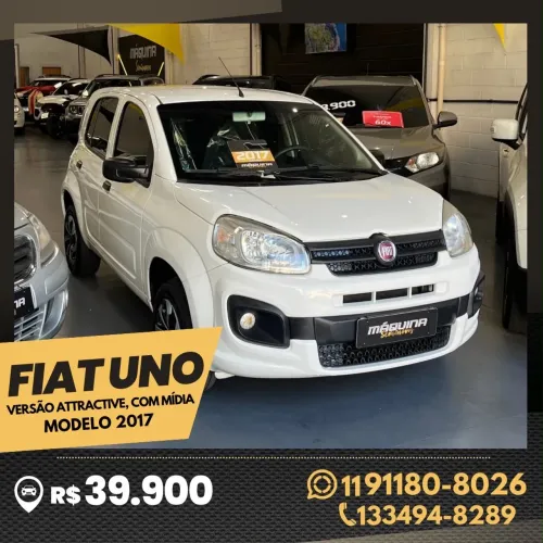Fiat Uno Attractive 1.0 Flex 6V 5P 2017