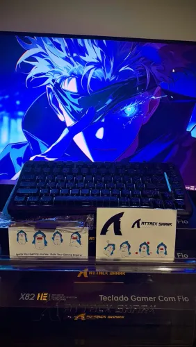 Teclado Magnético / Attack Shark X82HE (LACRADO)!