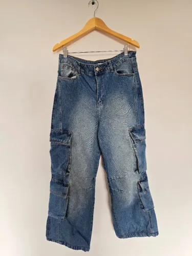 Calça Jeans Cargo Lar´s Tamanho 40