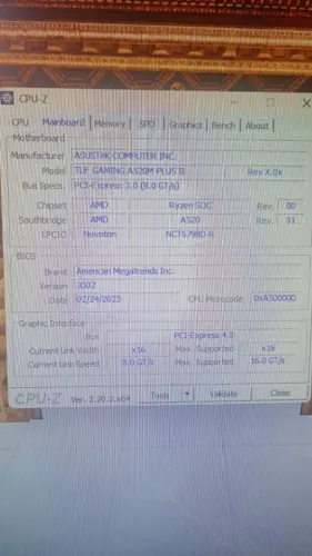 Placa mãe a520 tuf gaming 