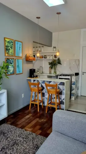 MS - VENDO OU ALUGO APARTAMENTO NO EDIFICIO JANVIER - 1 QUARTO - TOTALMENTE MOBILIADO - FA