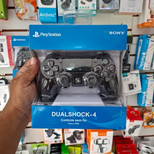 Controle ps4 ps3 PC tv celular Bluetooth - entrega em slz e região 