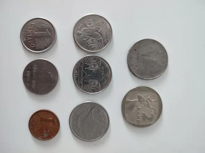 Moeda antiga para colecionador