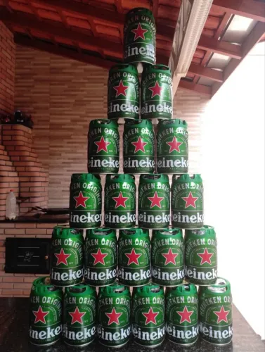 Barril Heineken vazio 30 unidades R$20,00 cada