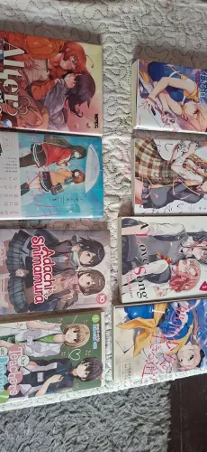 Coleção de mangás/novel Yuri Japonês e Inglês