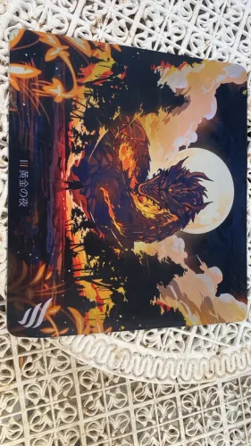 Vendo mouse pad fallen 45x40 bom estado (preço negociável)
