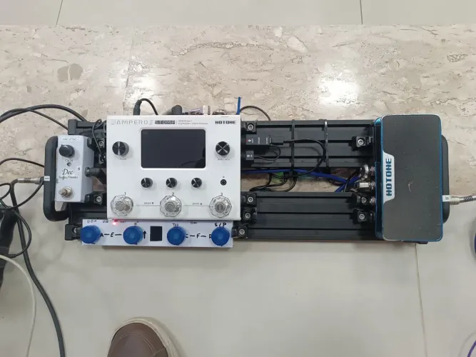 Pedalboard Guitto com Bag e acessórios
