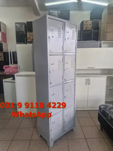 Roupeiro de Aço Escaninho 8 Portas Novo Frete Gratis Locker Armário