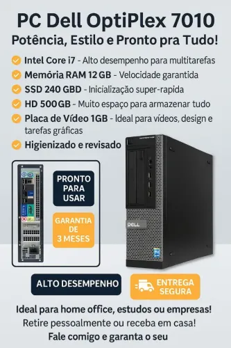 Pc Dell com processador i7