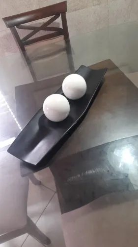 Arranjo de centro de mesa  argila