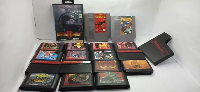 Pacote de cartuchos retrogames