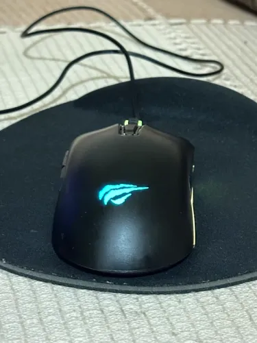Mouse Gamer Havit MS1010 RGB 3600 DPI + Mouse Pad