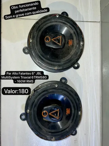 Par Alto Falantes 6" JBL MultiSystem