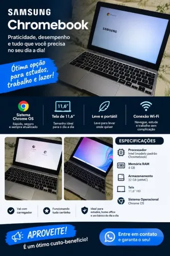 Notebook Chromebook Samsung