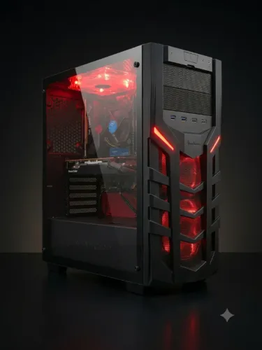 PC Gamer i5 9400F + RX 6600 8GB + 16GB + 760GB SSD + Fonte Corsair 650W (Roda Tudo!)