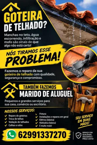 Serralheria e marido de aluguel 