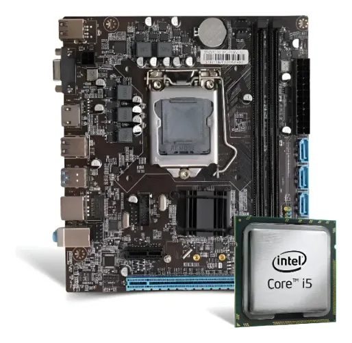 Kit i5 7400 + Placa-mãe H110M