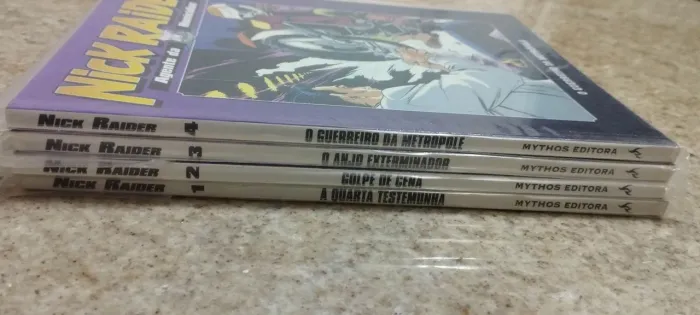 Nick Rider 1-4 Mythos Editora