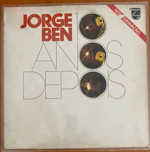 Disco de vinil (LP) Jorge Ben - 10 anos depois