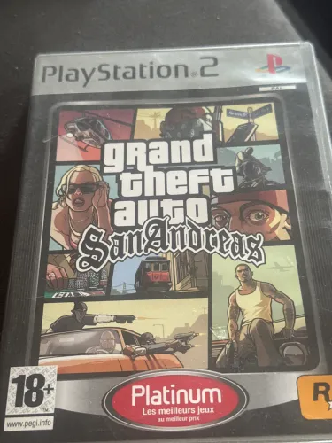 GTA SanAndreas Ps2 original com mapa