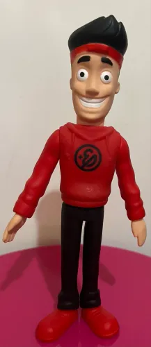 Boneco Enaldinho Youtuber 25cm articulado 